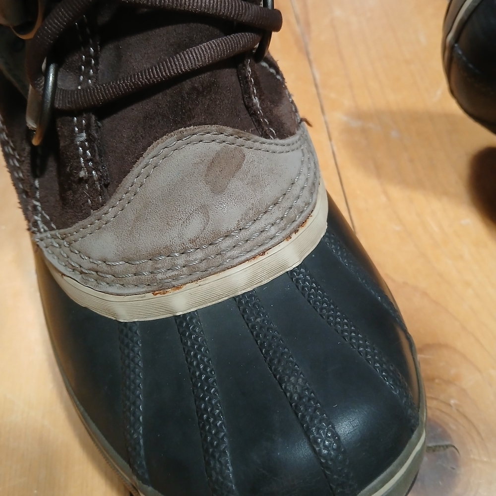 SOREL Joan of Artic Boots Brown Fur-Lined Women's Boots - Picture 9 of 9